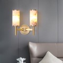 Loft Industry Modern - Marble in Gold Wall Double